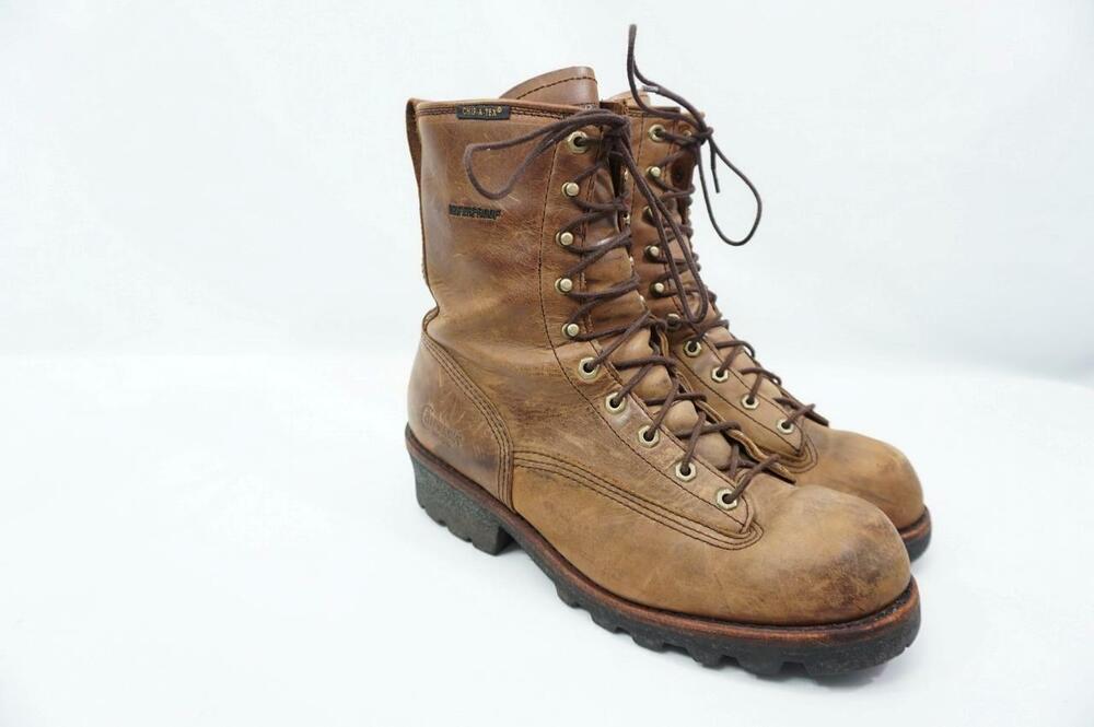 CHIPPEWA LOGGER CHIP-A-TEX 13 M Paladin Bay Apache 8" waterproof boots 73101